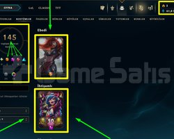 242 LVL + 145 KOSTÜM + 167 HERO + 61K ÖZ + MAİL!