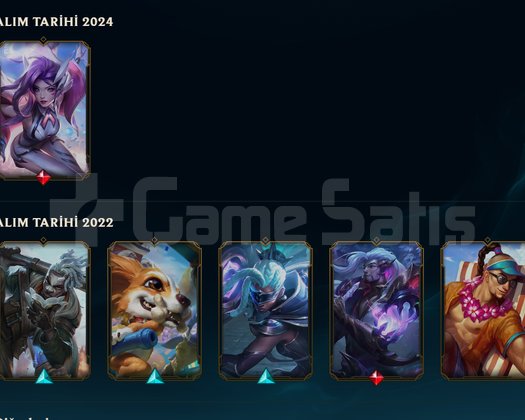 LoL nadir kostümlü hesap