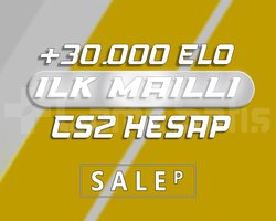 30.000 ELO + ILK MAIL +300 SAAT CS2 PRIME + FACEIT
