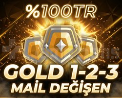 100TR MAİL DEĞİŞEN | GOLD 1-2-3 | GARANTİ