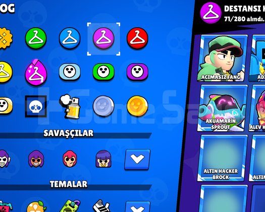 Brawl stars hesap