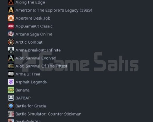 Satılık 10lvl steam hesap