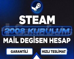 STEAM | 2008 KURULUM + MAİL DEĞİŞEN HESAP