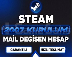 STEAM | 2007 KURULUM + MAİL DEĞİŞEN HESAP