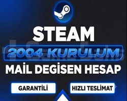 STEAM | 2004 KURULUM + MAİL DEĞİŞEN HESAP