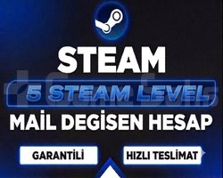 STEAM | 5 SEVİYE + MAİL DEĞİŞEN HESAP