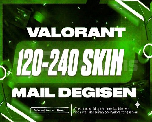 ULTRA | 120-240 SKİN | MAİL DEĞİŞEN + GARANTİLİ