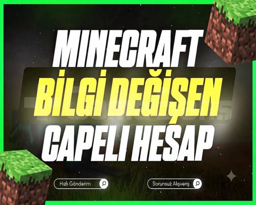MC | JAVA VE BEDROCK + MAİL DEĞİŞEN + 2 CAPE