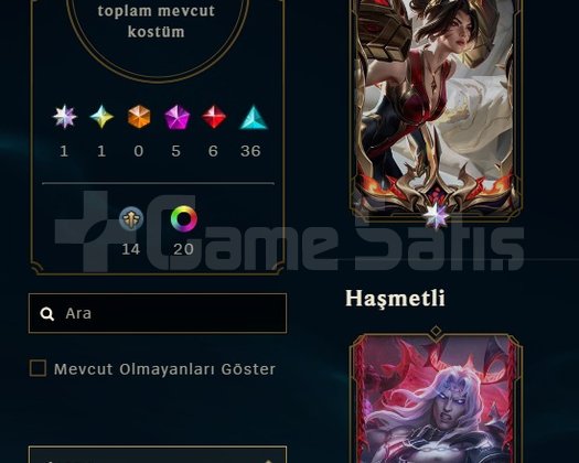SOLOQ VE TFT DIAMOND ELO BOL KOSTÜMLÜ ACİL SATILIK