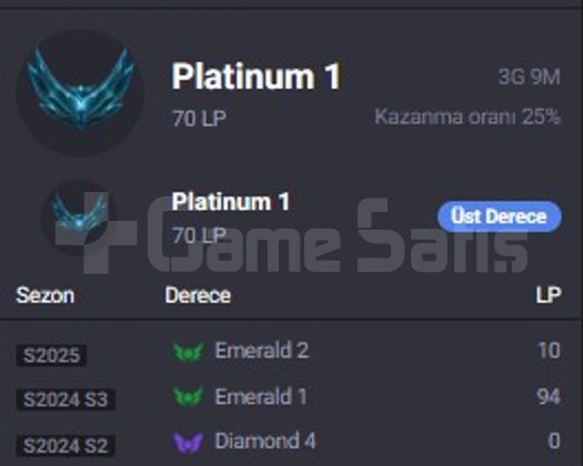 SOLOQ VE TFT DIAMOND ELO BOL KOSTÜMLÜ ACİL SATILIK