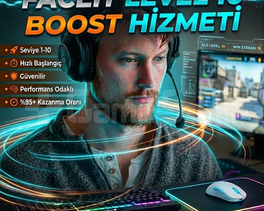 Faceit Elo Boost Servisi | Solo & Duo