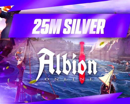 Albion Online Silver 25M EU