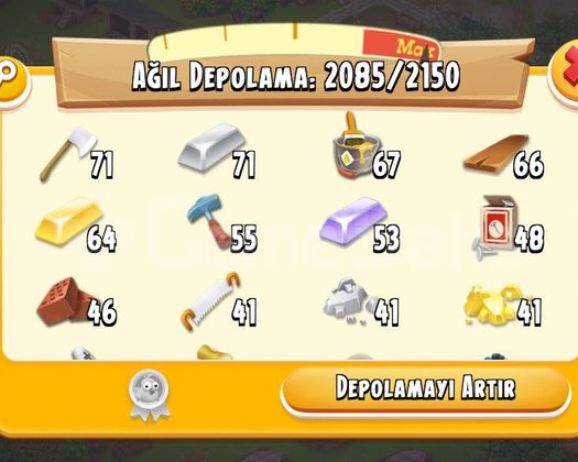 106 LEVEL EMEK HESABI