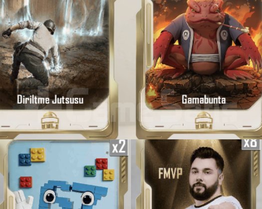Pubg koleksiyon kartları
