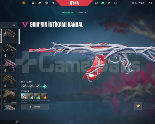 YÜCE RANK | 59 SKİN | 2 BIÇAK | GAİA VANDAL |