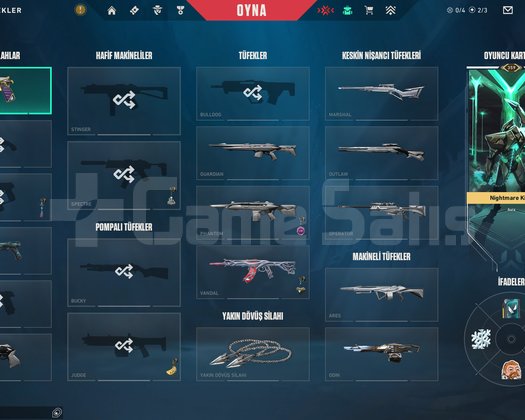 YÜCE RANK | 59 SKİN | 2 BIÇAK | GAİA VANDAL |