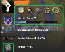 5 NADİR MADALYALI BOLOYUNLU FACEİT HESAP