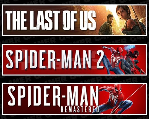 Last Of Us 1 +Spider-Man 2 +Remastered