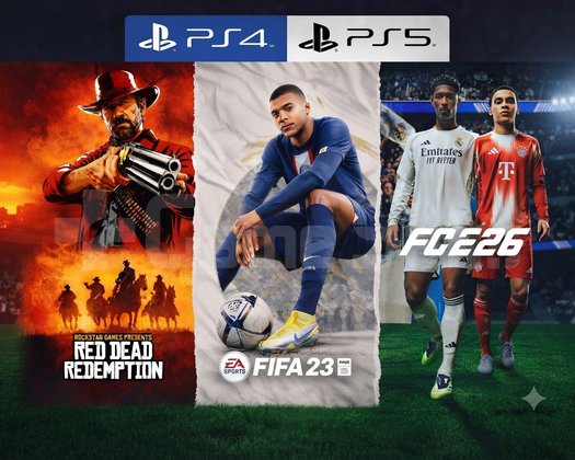 FIFA 23 & RED DEAD 2 FC PS4 - PS5
