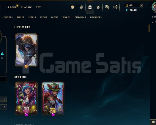TR | 134 SKİN | UNRANKED