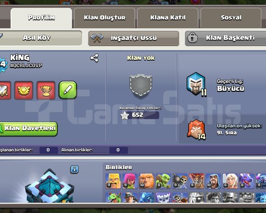 11K KUPA CR + TH13 COC | 12 EVRİM |