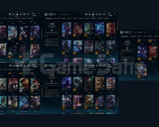 EUW+HAND MADE + UNRANKED+68 LEVEL+46 CHAMP