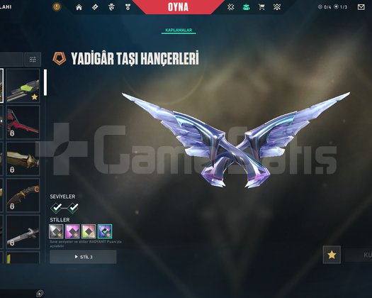 Valorant Mainlemelik Güzel Hesap İyi skinler