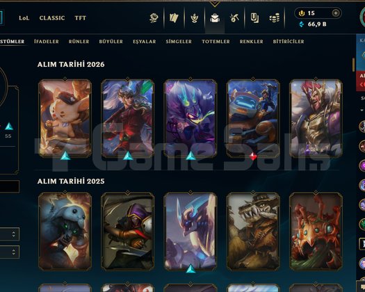 7 yıl olan lol hesabımı satıyorum