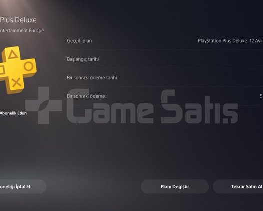 PS+ DELUXE 06.2027 / PS4 ANA HESAP / FC 26 + COD