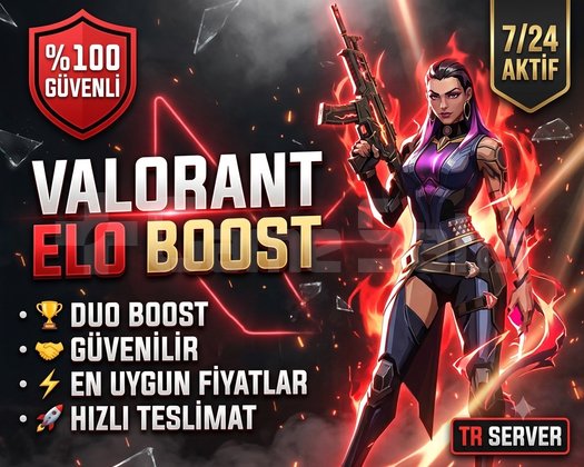 PROFESYONEL VALORANT ELO BOOST - GÜVENLİ & HIZLI