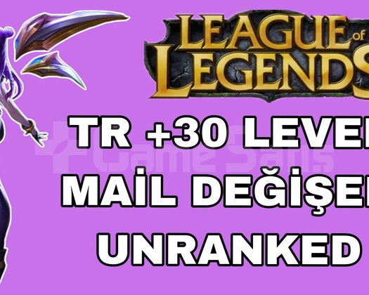 TR +30 LEVEL UNRANKED