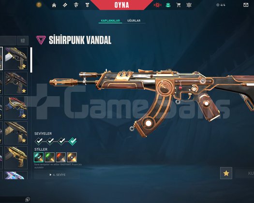 BANDİT DIŞINDA HER SKİN VAR