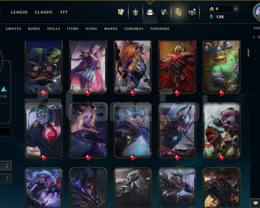 EUW | 248 SKİN | UNRANKED | MAİL DEĞİŞİMSİZ