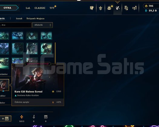 1380 RPli 30 Lvl Hesap ilk 3 maçı atıldı sadece