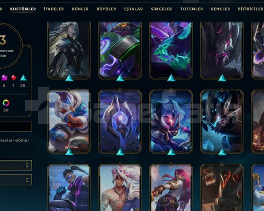 TR/ UNRANKED TERTEMİZ ACCOUNT