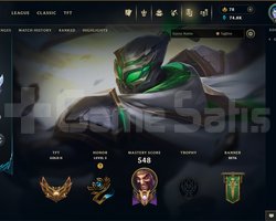 TR | 155 SKİN | UNRANKED | MAİL DEĞİŞİMSİZ