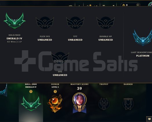 EUW EMERALD 4