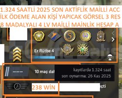 8 MADALYALI 4 LV İLK ÖDEME ALAN KİŞİ YAPICAK MAİLL