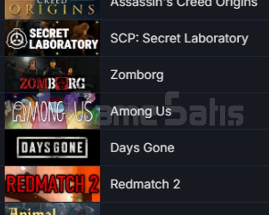 Days Gone Assassins Creed Origins 8250 TL STEAM O