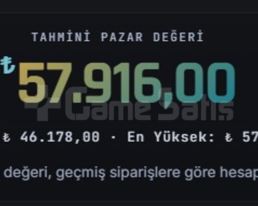PLAT 3 HESAP SATIŞ