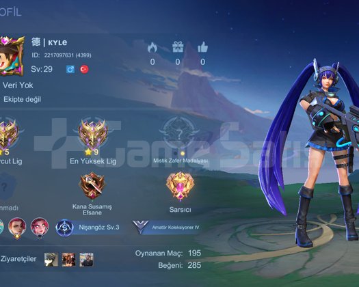 UYGUNA ADC MAİN MİSTİK HESAP
