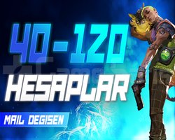 40-120 SKIN MAİL DEĞİŞEN PREMIUM HESAPLAR