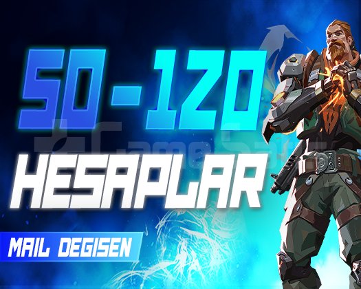 50-120 SKIN MAİL DEĞİŞEN PREMIUM HESAPLAR