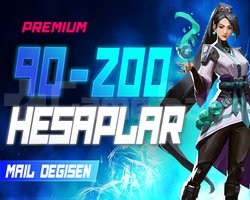 90-200 SKIN MAİL DEĞİŞEN PREMIUM HESAPLAR