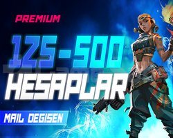 125-500 SKIN MAİL DEĞİŞEN PREMIUM HESAPLAR