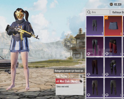 PUBG 61 LVL OYNAMALIK UCUZ HESAP TR TEK