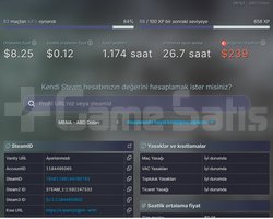 SATILIK ÇOK GÜZEL STEAM HESABI