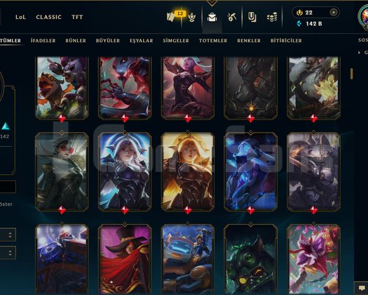 357 LEVEL / 383 SKİN / FUL HERO +MAİL +16K SATIŞ