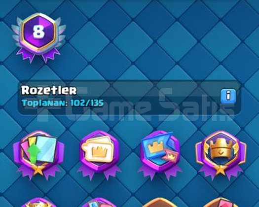Clash royale satilik hesap