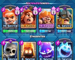 Clash royale satilik hesap